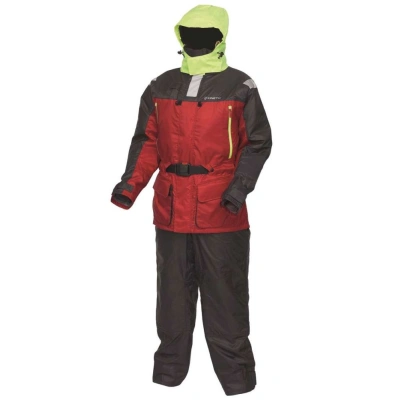 Kinetic plovoucí oblek guardian 2-dílný flotation suit red stormy - medium