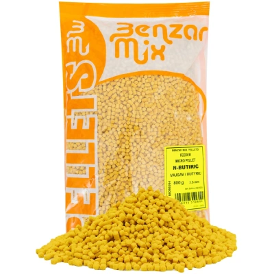 Benzar mix mikro pelety feeder 800 g 1,5 mm - kyselina máselná