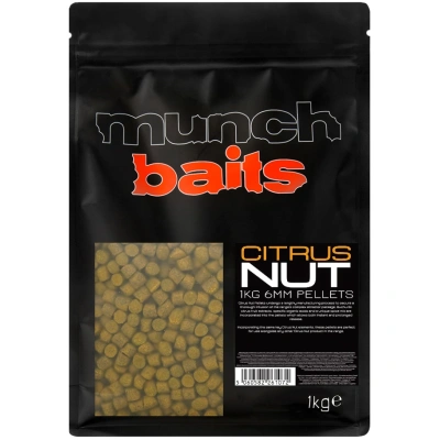Munch baits pelety citrus nut pellet - 1 kg 6 mm