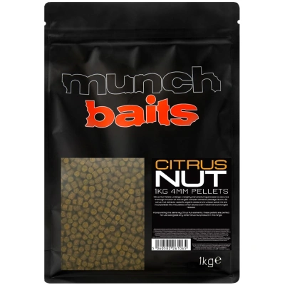 Munch baits pelety citrus nut pellet - 1 kg 4 mm