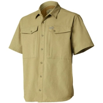 Geoff anderson košile zulo ii zelená krátký rukáv - s