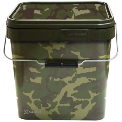 Sonik kbelík camo square bucket - 10 l