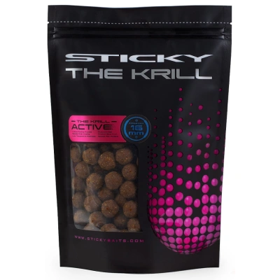 Sticky baits boilie the krill active shelf life - 5 kg 12 mm