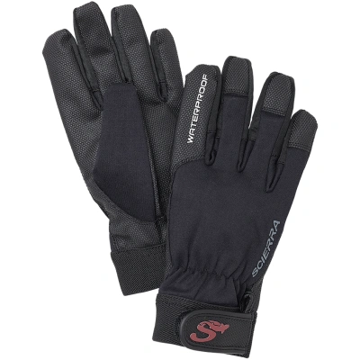 Scierra rukavice waterproof fishing glove black - l