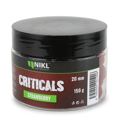 Nikl criticals boilie strawberry 150 g - 18 mm