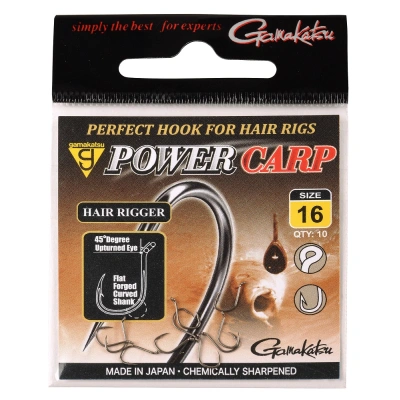 Gamakatsu háčky power carp hair rigger - 8