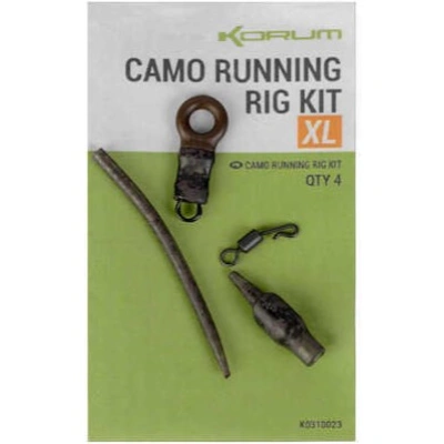 Korum průjezd amo running rig kit - standard