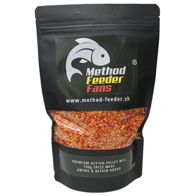 Method feeder fans pelety premium action fluo pellet 700 g - spice meat