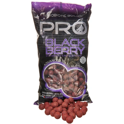 Starbaits boilies probiotic pro blackberry - 2 kg 14 mm