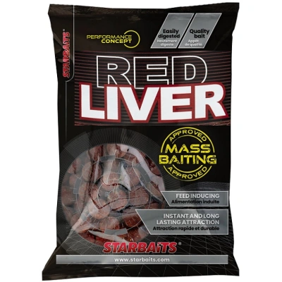 Starbaits boilie red liver mass baiting 3 kg - 14 mm