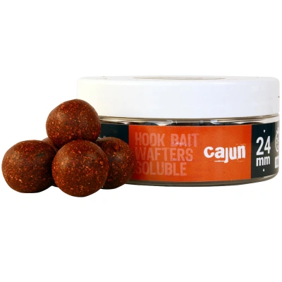The one vyvážené boile hook bait wafters soluble red cajun - 24 mm