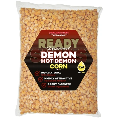 Starbaits kukuřice ready seeds hot demon corn - 3 kg