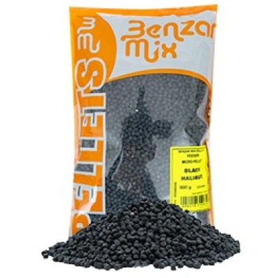 Benzar mix mikro pelety feeder 800 g 1,5 mm - black halibut