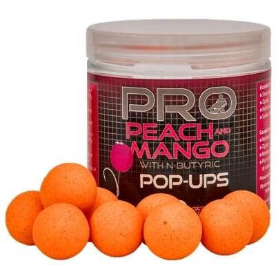 Starbaits pop up pro peach & mango 50 g - 12 mm