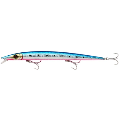 Savage gear wobler barra jerk slow sinking pinkbelly sardine 21 cm 38 g