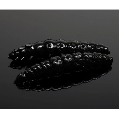 Libra Lures Larva Black - 3,5cm 12ks