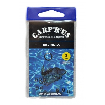 Carp ´R´ Us Kroužky na návazce Rig Rings 3mm 15ks