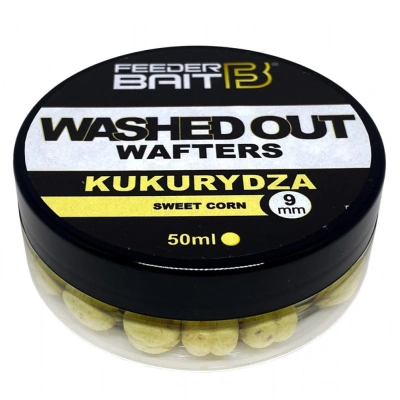 FeederBaits Washed Out Wafters 9mm - Sladká kukuřice