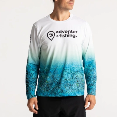 Adventer & fishing Funkční UV tričko Bluefin Trevally - M