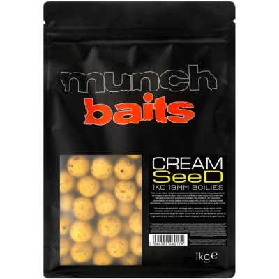 Munch baits boilie cream seed-1 kg 18 mm