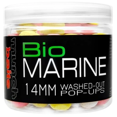 Munch baits plovoucí boilies pop-ups washed out bio marine 200 ml-14 mm