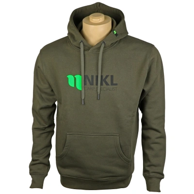 Nikl mikina zelená new logo-velikost m