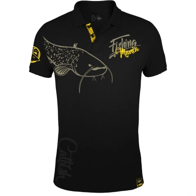 Hotspot design tričko polo catfish mania - velikost m