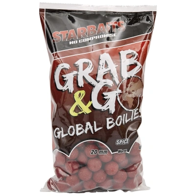Starbaits boilies g&g global spice - 1 kg 20 mm