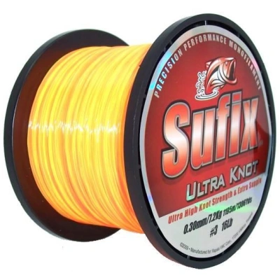 Sufix vlasec ultra knot oranžovožlutý - 1360 m 0,28 mm 6,3 kg