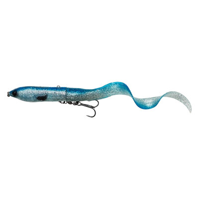 Savage gear 3d hard eel slow sinking blue silver 17 cm 50 g