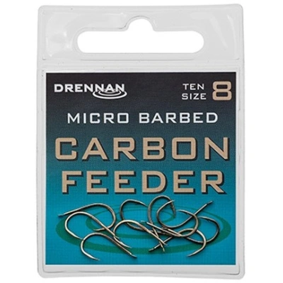 Drennan háčky carbon feeder - velikost 8