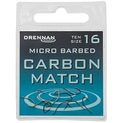 Drennan háčky carbon match - velikost 20