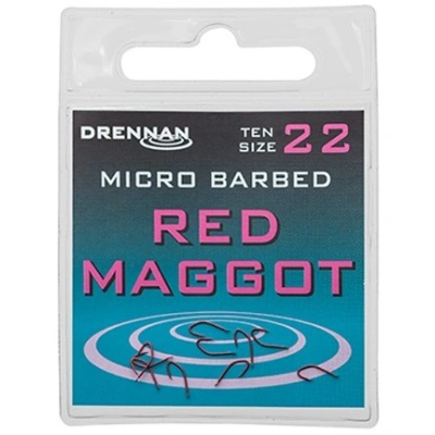 Drennan háčky red maggot - velikost 16