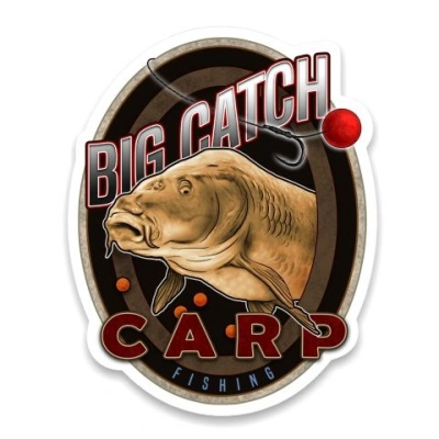 4anglersdesign samolepka 11 big catch carp fishing