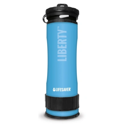Lifesaver filtrační lahev na vodu liberty 400 ml modrá